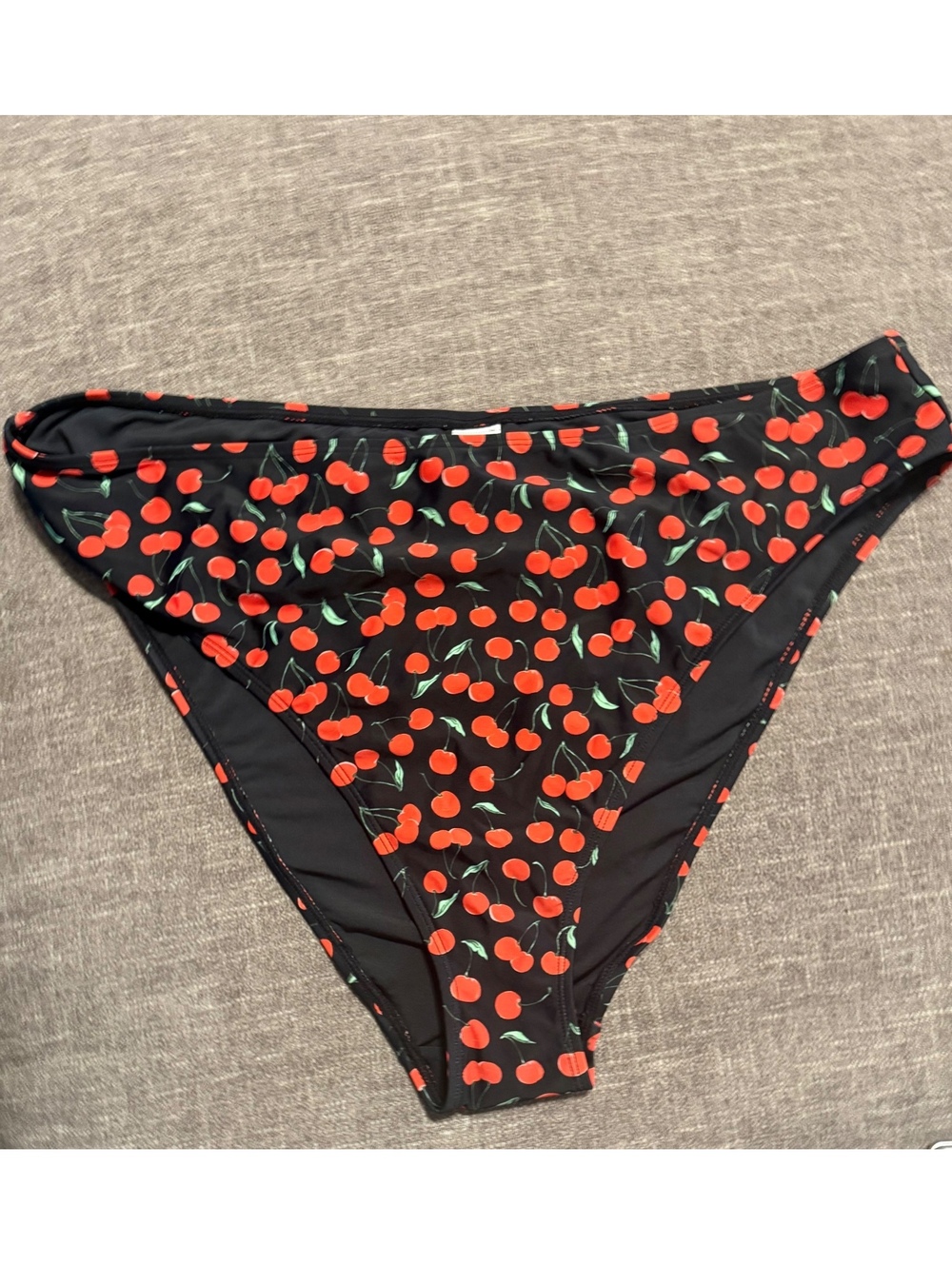 Good American 4XL Cherry Print Bikini Bottoms
